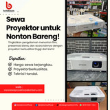 Sewa Proyektor untuk Nonton Bareng!