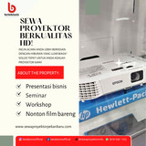 Sewa Proyektor Berkualitas HD!