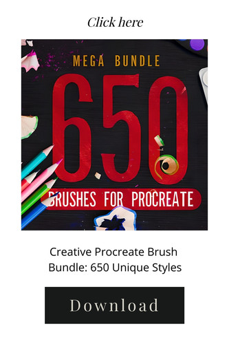 Creative Procreate Brush Bundle 650 Unique Styles 6129323.jpg