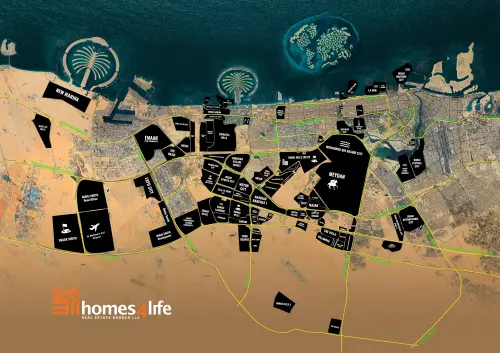 map of dubai 01