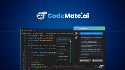 Write, debug, and refactor code faster with this AI pair programmer