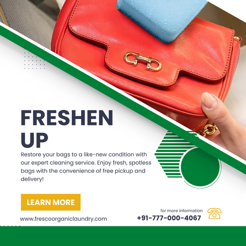 Need your bags cleaned?