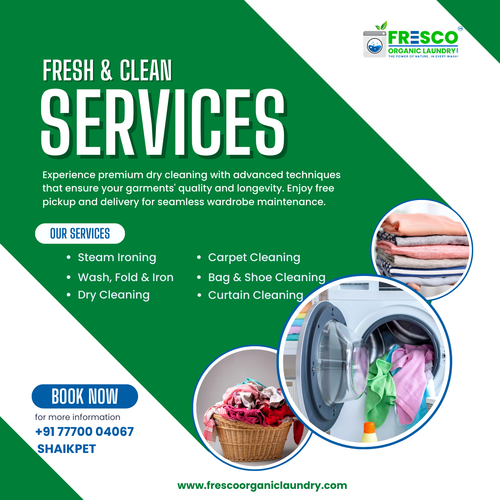 Need dry cleaning in Shaikpet?