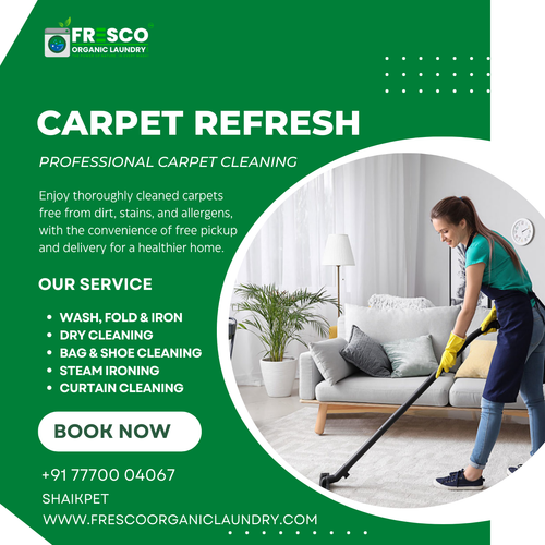 Need fresh carpets? Our expert carpet cleaning service in Shaikpet