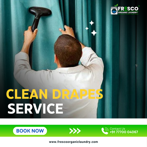 Keep your home fresh with our expert curtain cleaning service in Shaikpet