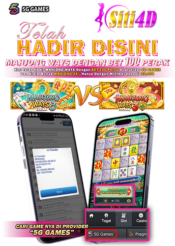 POP UP MAHJONG BET 100 SITI4D