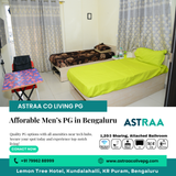 Looking for a men’s PG near you? ASTRAA COLIVING PG is your best choice!