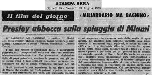 la stampa 25.26 7 1968