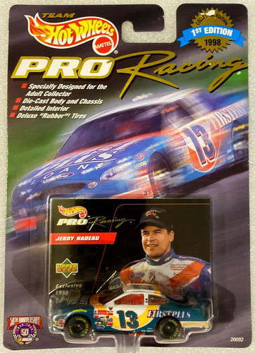 Машинка Hot Wheels Ford Taurus First Plus #13 Jerry Nadeau 1998 Pro Racing NASCAR 20092 jn.jpg