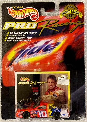 Машинка Hot Wheels Ford Thunderbird Tide #10 Ricky Rudd 1997 Pro Racing NASCAR 17816.jpg