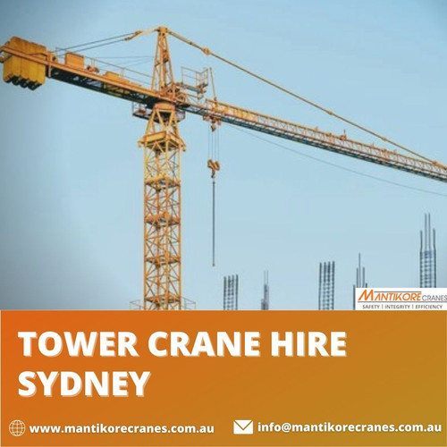 Mantikore Cranes is one of the best tower crane hire Sydney company. Over 20 years of industry experience in the wet and dry hire of tower cranes and providing mobile cranes. We provide all aspects of tower crane hire and mobile crane hire services for the construction industry. Our cranes are regularly maintained and serviced, and we take pride in giving our customers a first-class experience. We are giving the setup of the tower crane using our versatile crane reducing any pressure or stress related to the underlying setup stage. The majority of our cranes is appropriately kept up and is reliably given to our customers according to your specific needs. We are providing new as well as used cranes for sale in NSW. Also, you can hire a mobile crane, self-erecting cranes, and electing Luffing cranes, etc  To know more about a sale or hire cranes services, call at 1300 626 845 or drop your requirement: info@mantikorecranes.com.au.

Website:  https://mantikorecranes.com.au/

Address:  PO BOX 135 Cobbitty NSW, 2570 Australia
Opening Hours:  Monday to Friday from 7 am to7 pm

Follow us on our Social accounts:
•	Facebook
https://www.facebook.com/pg/Mantikore-Cranes-108601277292157/about/?ref=page_internal
•	Instagram
https://www.instagram.com/mantikorecranes/
•	Twitter
https://twitter.com/MantikoreC