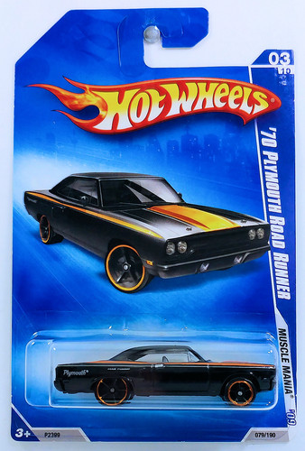 Машинка Hot Wheels '70 Plymouth Road Runner 2009 Muscle Mania (#079) P2399.jpg