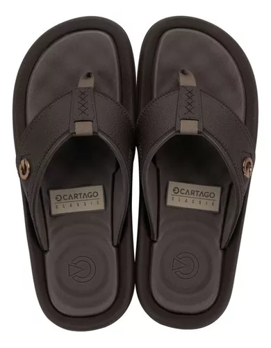 Chinelo de Dedo Fiji Cartago marron.webp