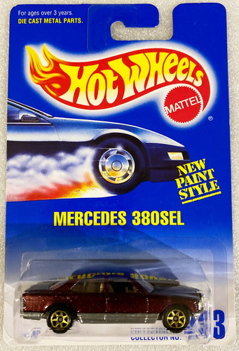 Машинка Hot Wheels Mercedes 380SEL 1997 (#253) 7sp gold 12346 7sp g.jpg