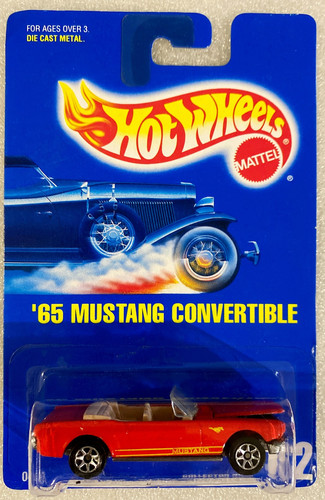 Машинка Hot Wheels '65 Mustang Convertible 1995 (#162) 7sp 0420 7sp.jpg