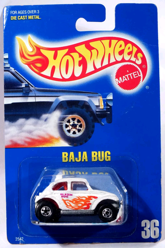 Машинка Hot Wheels Baja Bug (Volkswagen Baja Beetle) 1990 (#36) 2542.png