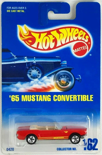 Машинка Hot Wheels '65 Mustang Convertible 1995 (#162) 5sp 0420 5sp.jpg