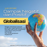Dampak Positif dan Negatif Globalisasi W