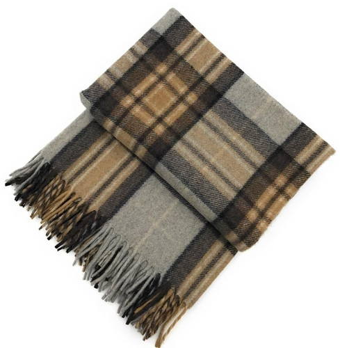 highland wool blend tartan blanket throw mackellar tartan cosy living room accessory 7423 p.jpg