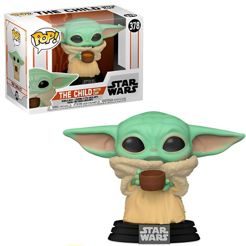  Com Boneco Funko Pop Disney Baby Yoda Child.jpg