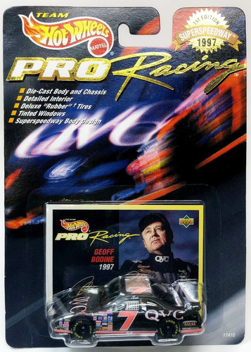 Машинка Hot Wheels Ford Thunderbird 1997 Pro Racing Superspeedway Geoff Bodine #7 QVC NASCAR 17410.jpg