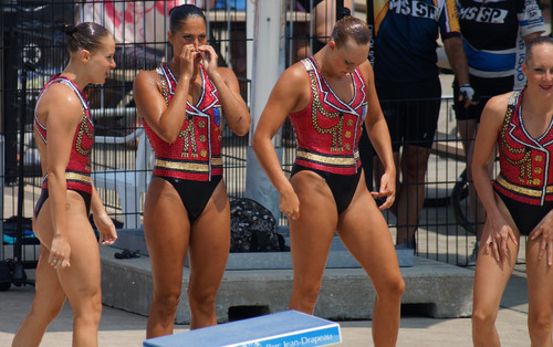 swim assrt351Synchronized Swimming, Team Canada, Parc Jean Drapeau