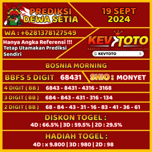Prediksi Togel Toto 4D Bosnia Morning Kamis 19 September 2024.jpg