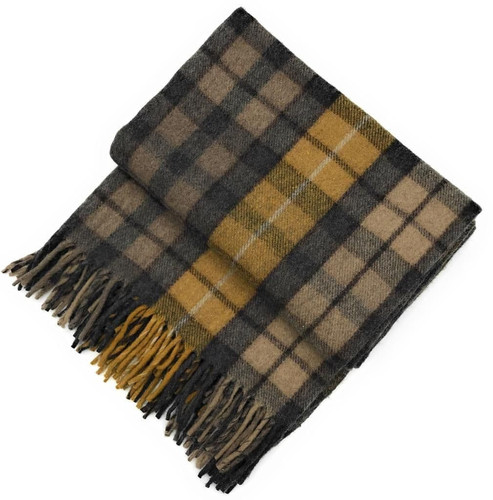 highland wool blend buchanan natural tartan blanket throw brand new 2492 p.jpg