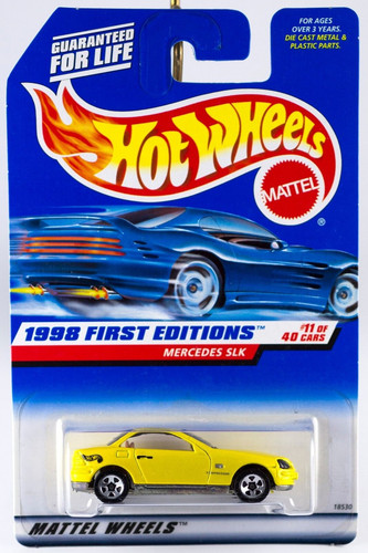 Машинка Hot Wheels Mercedes SLK 1998 First Editions (#646) 5dot 18530 5sp.jpg