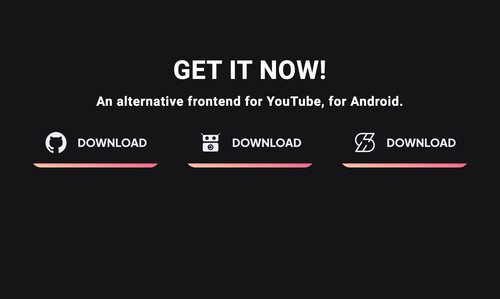 undefined An alternative frontend for YouTube, for Android.