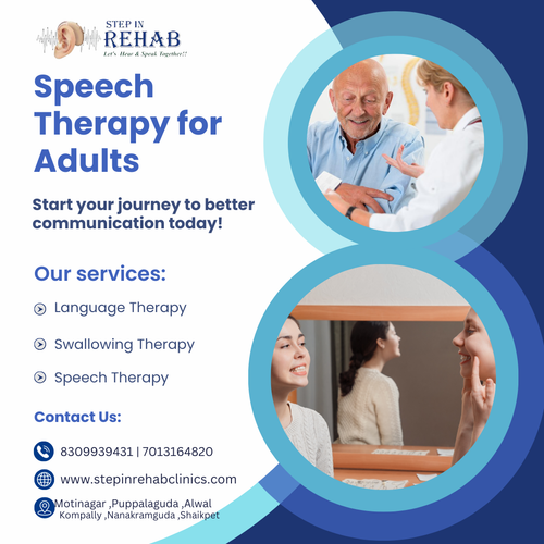 Looking for effective speech therapy for adults in Hyderabad?