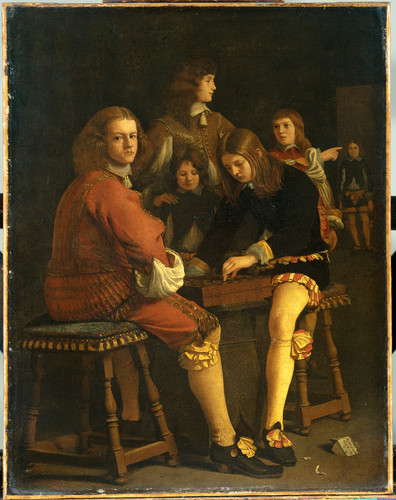 Sweerts, Michael Игроки в шашки, 1652, 48 cm х 38 cm, Холст, масло