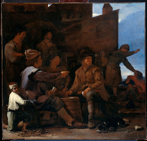 Sweerts, Michael Игроки в карты, 1652, 71 cm х 74 cm, Холст, масло