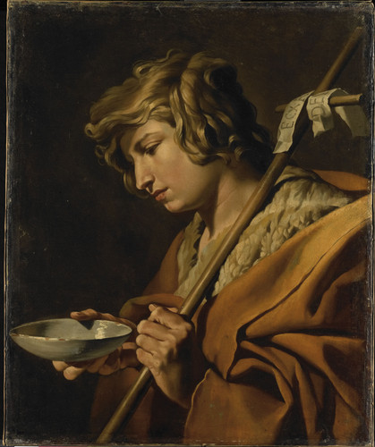 Stom, Matthias Иоанн Креститель, 1650, 73,3 cm х 60,5 cm, Холст, масло