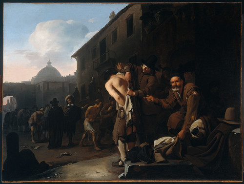 Sweerts, Michael Одеть нагого, 1652, 74 cm х 99 cm, Холст, масло