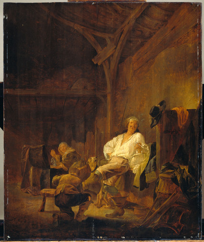 Stoop, Maerten Расквартированный офицер, 1647, 54 cm х 45 cm, Дерево, масло