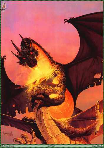 laf 009 Keith Parkinson Brain Flambe