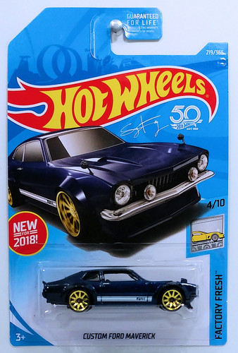 Машинка Hot Wheels Custom Ford Maverick 2018 Factory Fresh (#219) FJY18.jpg