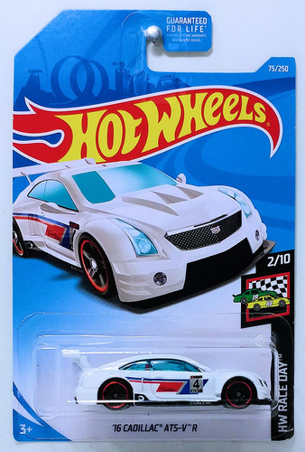Машинка Hot Wheels '16 Cadillac ATS V R 2019 Race Day (#075) FYD20.jpg