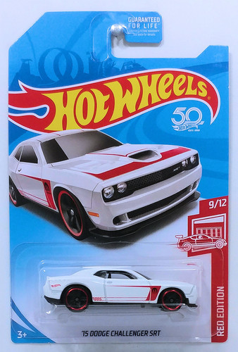Машинка Hot Wheels '15 Dodge Challenger SRT 2018 Red Edition (8 12) Target Exclusive FKC21.jpg