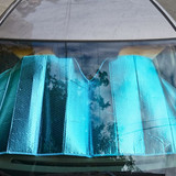 sun shade on a windshield royalty free image 1636052488