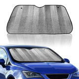 careflection aluminium silver foldable car sunshade 30 x 8 x 35 cm product images orvmis5lwvz p60340