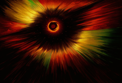 green red yellow daybreak distorted dark abstract painting background s 3428907225.png