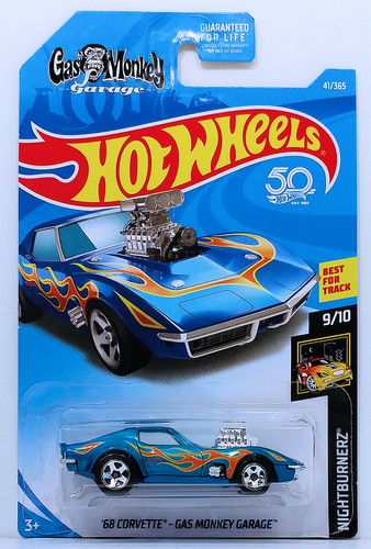 Машинка Hot Wheels '68 Corvette Gas Monkey Garage 2018 Nightburnerz (#041) FJX72.jpg