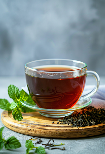 dterox A glass cup of black tea on a wooden board against a g 59a42c57 8e2e 4c2b 811f 6da11be92361 0.png