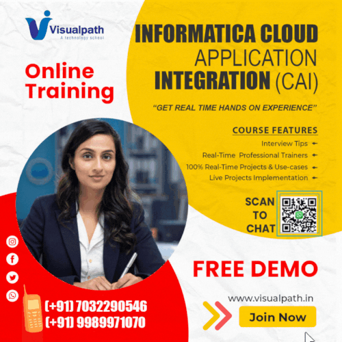 Visualpath provides top-quality Informatica Cloud (IICS) Online Training conducted by real-time experts. Our training is available worldwide, and we offer daily recordings and presentations for reference.  Enroll with us for a free demo call us at +91-9989971070 
WhatsApp: https://www.whatsapp.com/catalog/917032290546/
Blog Visit: https://visualpathblogs.com/
Visit: https://www.visualpath.in/informatica-cloud-training.html