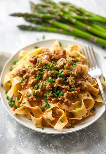 dterox A plate of Beef Stroganoff With Ground Beef a classic 9f63cd90 f2f9 44ac ae2c ea9520ab172d 1.png