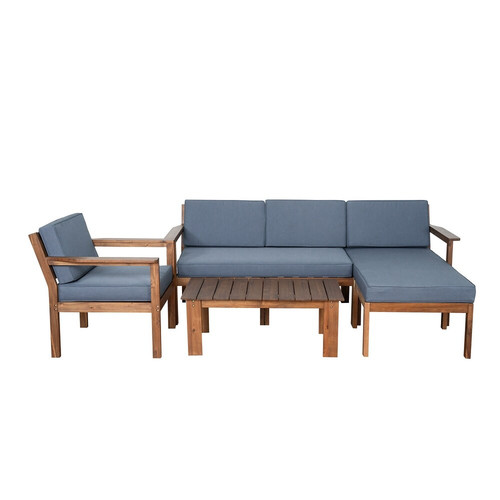 A Multi person Sofa Set with A Small Table, Suitable for Gardens, Backyards, and Balconies..jpg