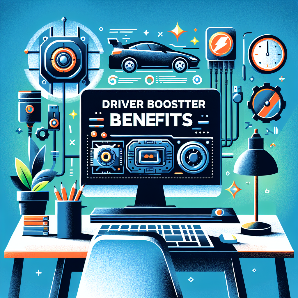 Driver Booster benefits mejora el rendimiento del sistema manteniendo los controladores actualizados y optimizando la estabilidad del PC.