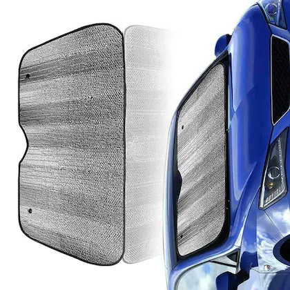 careflection aluminium silver foldable car sunshade 30 x 8 x 35 cm product images orvmis5lwvz p60340.jpg